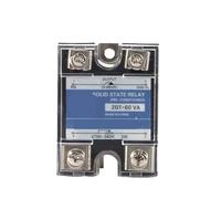 1 unidad SSR-10VA 25VA 40VA SSR Relé regulador de voltaje monofásico Disipador de calor 10A 25A 40A VA Relé de estado sólido(10VA)