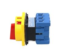 1 unidad SZD11-63/300010 63 A 660 V, aislador de encendido y apagado, control principal, interruptor de desconexión de carga 3P, interruptor de bloqueo de 3 polos y 2 posiciones