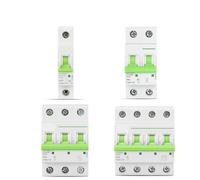 1 unidad, tipo D, 1-4P, 6A, 10A, 16A, 20A, 25A, 32A, 40A, 50A, 63A, disyuntor 6KA, 110 V/220 V/400 V, 50/60 Hz, interruptor de protección contra sobrecorriente MCB(3,D32)