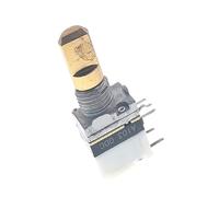 1 unidad única tipo RK09 con interruptor giratorio, potenciómetro A103K, eje de 5 pines y 15mm, 1 Uds.