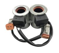 1 unidad XE80/135/150/200/215/230 bobina de solenoide de bloqueo de seguridad piloto, diámetro interior 19 mm, altura 50 mm, 25 W(DC 24V)