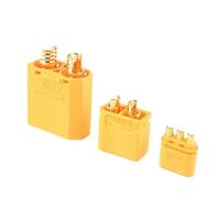 1 Unidad XT30PB XT60 XT60E XT60H XT90 XT90H XT90I XT90S XT90E T Enchufe Conector de batería de Litio Macho Hembra Conector Banana Chapado en Oro(T Type Male)