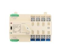 1 unidad YCQ5-100 4P ATS, interruptor de transferencia automática de doble potencia, controlador de potencia ininterrumpida, 63 A, 100 A (63 A)(100A)