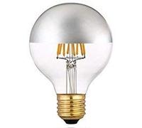 1 Unidade 6W G80 LED Bombilla de Filamento, Retro Bombilla, Estilo de Edison,220-240V, E27, Luz Blanca Cálida 2700K, 6W LED Bombilla Sustituye a 50W bombilla incandescent