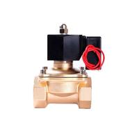 1 unids 1-1/4 "Válvula solenoide de ahorro de energía, normalmente cerrada, latón, DN32, válvula de encendido/apagado, válvula de agua, 110 VAC, 24 VAC, 24 VDC, 12 VDC, 24 horas de encendido sin calor