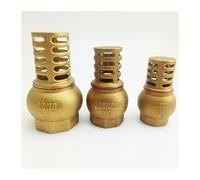 1 UNIDS 1/2 3/4 1 "1-1/4" 1-1/2 "BSPP Rosca Interna Válvula Inferior de Latón Válvula de Retención for Bomba de Agua Bomba de Aceite Válvula de Retención de Pozo Inferior Válvula de Filtro(1")