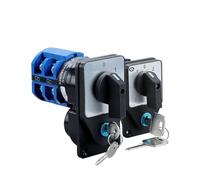 1 unids 20/32/63A Interruptor de levas giratorio con selector motor de control del circuito de llave Contacto plateado YMW26 LW26 (63A 2P-01)