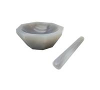 1 unids ágata especias molinos mortero molino conjunto mortero y maja cocina laboratorio herramientas de molienda 50 mm