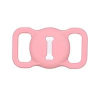 1 unids Airtag perro collar Pet Loop Holder Funda protectora de silicona compatible con Apple Airtag GPS Tracking Finder