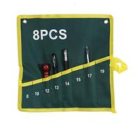 1 Unids Bolsa de Herramientas de Lona Llave Organizador de Almacenamiento Bolsa con Verde 6/8/10/12/14/25 Bolsillos(8 Pockets)