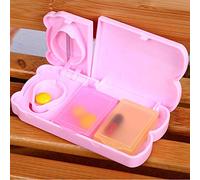 1 UNIDS Creativo Caja de Contenedor de Monedas de Dinero Oculto Batería Secret Stash Diversion Caja de Pastillas Seguras 4.5 * 2.4cm, 1 unid al azar