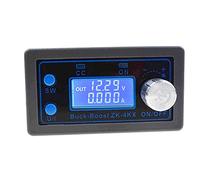 1 unids DC-DC Buck Boost convertidor regulador CC CV 0.5-30V 0-4A módulo de fuente de alimentación regulada ajustable DIY batería solar módulo de carga pantalla LCD ZK-4KX