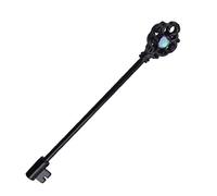 1 unids Estilo Llave Oreja Barra Industrial andamio Barra Piercing Pendientes de cartílago para las Mujeres Niñas Negro Creativo y útil Atractivo Diseño