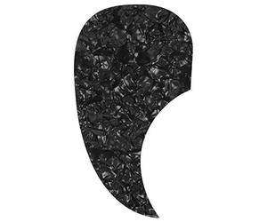 1 unids guitarra acústica púa placa auto adhesivo protección placa forma para guitarra acústica clásica parte, perla negra