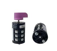 1 unids HZ5B-20/3 20A 3P Multi-paso 0-7 posiciones Interruptor de levas giratorio universal Contacto plateado
