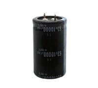 1 unids/lote 63V 10000μF condensador electrolítico de aluminio 30 * 45mm ± 20% de tolerancia