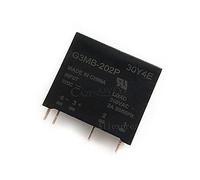 1 unids/lote relé de estado sólido G3MB-202PL DC-AC PCB SSR en 12V CC 5V salida 240V CA 2A Stock(G3mb-202p 12vdc)