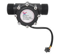 1 unids sensor de flujo de agua DN25 DC3.5-24V 1 pulgada 2-100L / Min Hall Medidor de flujo bomba de calentador de agua medidor de flujo