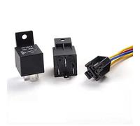 1 unids/set JD1914 JD1912 relé de coche impermeable 12V 40A 4 pines 5 1NO 1NC for automóvil con enchufe automotriz Universal(5Pin without socket)