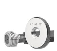 1 unids/set RC tapón de rosca de tubo cónico/anillo herramienta de medida RC1/16~3/4 1''- 1''1/4 1''1/2 RC2''- 2''1/2 3''- 3''1/2 4''-(Thread Ring Gauge,1PCS I SET_RC2 1I2-11)