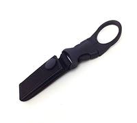 1 unids silicona hebilla de botella de agua portátil portátil de aluminio mosquetón botella de agua hebilla para acampar senderismo viaje negro creativo y útilprocesamiento ingenioso