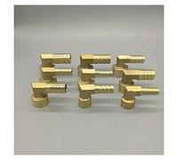 1 UNIDS Tubería de Manguera de latón Codo de Ajuste, 8 mm 10 mm 12 mm 14mm 16mm 1/4 "3/8" 1/2 "BSP Hilo Hembra Conector de Cobre Acoplador de Juntas(12mm Barb,1/2")