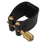 1 unids Yootones Alto Saxofón Ligadura Sujetador Compacto para Saxofón Alto Boquilla de Goma (Negro)