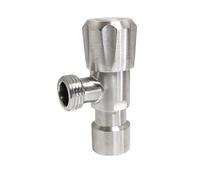 1 válvula angular de latón for grifo de agua, cocina, inodoro, fregadero, accesorios de baño.