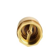 1 válvula antirretorno en línea de latón con rosca DN15/DN20/DN25, 25 mm(1l2 Inch)