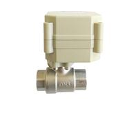 1 válvula de agua eléctrica de 1/4" SS DN8 con solenoide motorizado, control de encendido/apagado de 5 s, 5 V CC, presión máxima de 1,0 MPa.(DC5V-CR301 Dn8 Npt Thread)