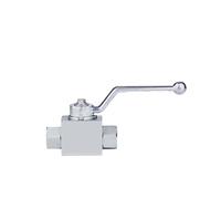 1 válvula de bola tipo KHB de acero al carbono serie KHB-1/4 3/8 1/2 3/4 1 1-1/4 1-1/2 2 NPT (1-2 NPT)