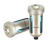 1 válvula de drenaje automático neumática AD402-04, purgador automático de tanque de aire, compresor de aire, filtro separador de agua y aceite.