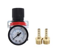 1 válvula de reducción de presión de compresor de aire neumático AR2000 de rosca de 1/4 pulgadas, 4 mm, 6 mm, 8 mm, 10 mm, 12 mm (AR2000 w BT 6 mm)