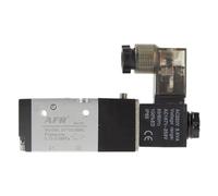 1 válvula solenoide 3V110-06 NO NC de 3 vías, válvula de control de aire neumática, válvula magnética de gas eléctrica, cuerpo de aluminio, CC 12 V, 24 V, CA 110 V, 220 V(3V110-06 NO,AC 220V)