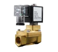 1 válvula solenoide AC220V 1/4 "3/8" 1/2 "3/4 válvula de agua normalmente cerrada diafragma piloto de 16 bar(AC220V-EPDM,1 Inch)