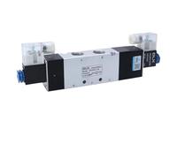 1 válvula solenoide de aire 4V430C-15 4V430E-15 4V430P-15, 3 posiciones, 5 puertos, válvulas de control neumático (solo 4V430E-15, AC220V)