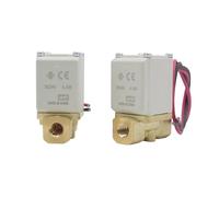 1 válvula solenoide de aire de 2 vías, 1/2", 1/4", 3/8", acción directa, CC 24 V(VXD232AA)