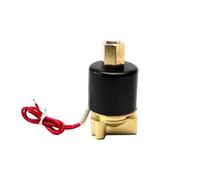 1 válvula solenoide de latón normalmente abierta de 1/4 pulgadas, interruptor eléctrico impermeable IP65 for agua, aceite, 220 V, 110 V, 24 V, 12 V(240VAC)