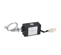 1 válvula solenoide de parada de motor diésel de 12 V 24 V para apagado, normalmente abierta, tipo tracción, carrera de 40 mm, compatible con generadores diesel, modelo XHQ-PT