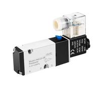 1 válvula solenoide eléctrica neumática 4M210-08 4M310-10 4M410-15, válvula de aire de control de cinco vías, 2 posiciones, 3 puertos, electromagnética.(4m210-08 Only Valve,AC110)