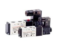 1 válvula solenoide electrónica 4V210-08 24v 4V210-08-10 24DC 4V410-15 4V110-06 AC220v DC12v AC24v (4V210-08 DC12)