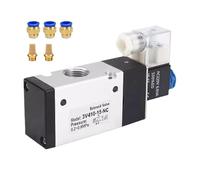 1 válvula solenoide neumática 3V410-15-NC 3V410-15-NC 3V410-15-NC 3/2 vías AC24V normalmente cerrada, válvulas abiertas AC220V DC24V DC12V AC110V (6MM-NC, AC220V)