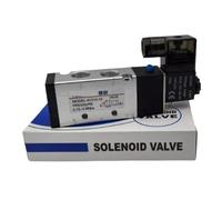 1 válvula solenoide neumática 4V310-10 de dos posiciones y cinco vías, impermeable, CA 220 V, toma de corriente de alta potencia con luz, CC 24 V.(Remarks voltage)