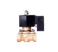 1 válvula solenoide normalmente cerrada de 3/4 pulgadas ahorro energía latón DN20 encendido y apagado agua 110 VAC, 24, VDC, 12 horas potencia sin calor(G-12VDC)