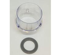 1 vaso y 1 junta de cuchillos compatible con Vorwerk Thermomix TM31 TM21