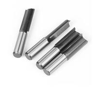 1 vástago de 12 mm, 11-22 mm de diámetro, hoja recta extendida, longitud de 40 mm, broca de enrutador ranurada, cortador recto para carpintería, juego de brocas para cepilladora de madera (12 x 19 x