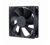 1 ventilador de flujo axial sin escobillas de 5 V, 12 V, 24 V, 92 x 92 x 25 mm, 90 mm, 9 cm, 9225, for carcasa de ordenador, equipo industrial.(0.16A9225B12V2P)