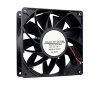 1 ventilador de refrigeración axial de alta velocidad for máquina de soldar, 12 V, 140 mm x 38 mm, 140 mm, doble bola, for carcasa de ordenador, 140 x 38 mm, 14 cm.