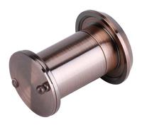 1 visor de puerta con lente gran angular for una visualización completa, asegúrese saber quién está afuera antes abrir(Brown)