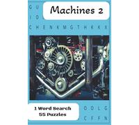 1 Word Search Machines 2: 1 Word Search Machines 2| For Kids & Adults| Clear & Readable| 6x9 inches| Gift For Machine Enthusiast| Fun & Informative| Gift For All Occassions